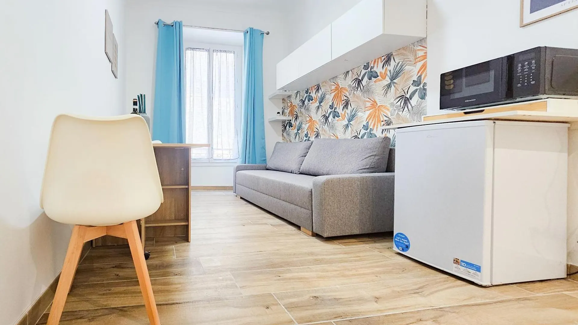Lamartine 3 Pers Central Wifi Ac Nice Apartment
